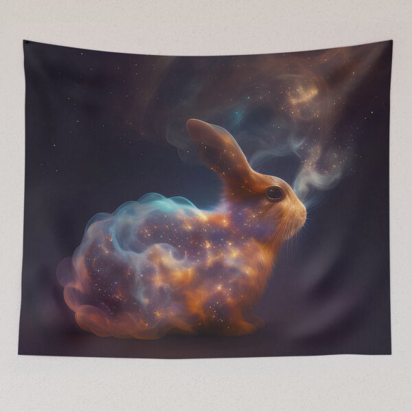 Item preview, The Rabbit in the Stars designed and sold by D3monic.