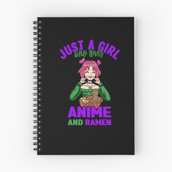 Item preview, Just a girl who loves anime ramen designed and sold by Shirt-Expert.