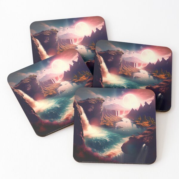 Item preview, The River of the Fantasy World designed and sold by D3monic.
