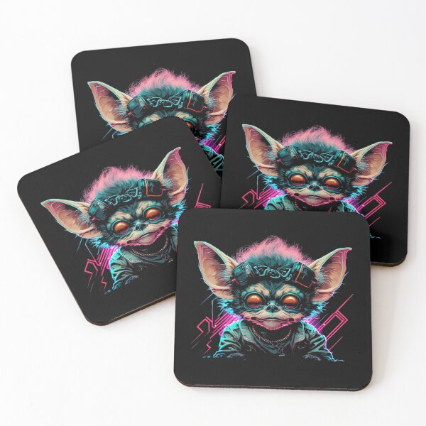 Item preview, Gremlin Retrowave Cyberpunk designed and sold by Odd World.