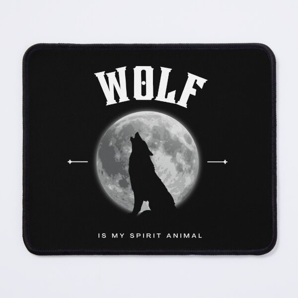 Item preview, Wolf is my spirit animal designed and sold by Unique-for-U.
