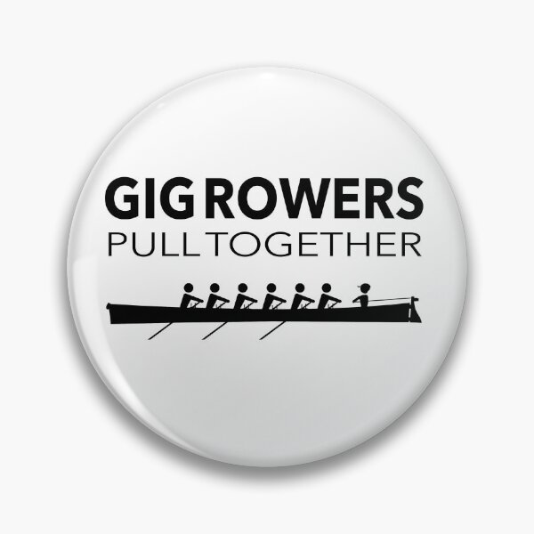 Item preview, Gig Rowers Pull Together designed and sold by cornishorigins.