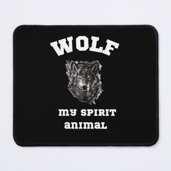 Artikelvorschau, Wolf ist mein Krafttier entworfen und verkauft von Unique-for-U.