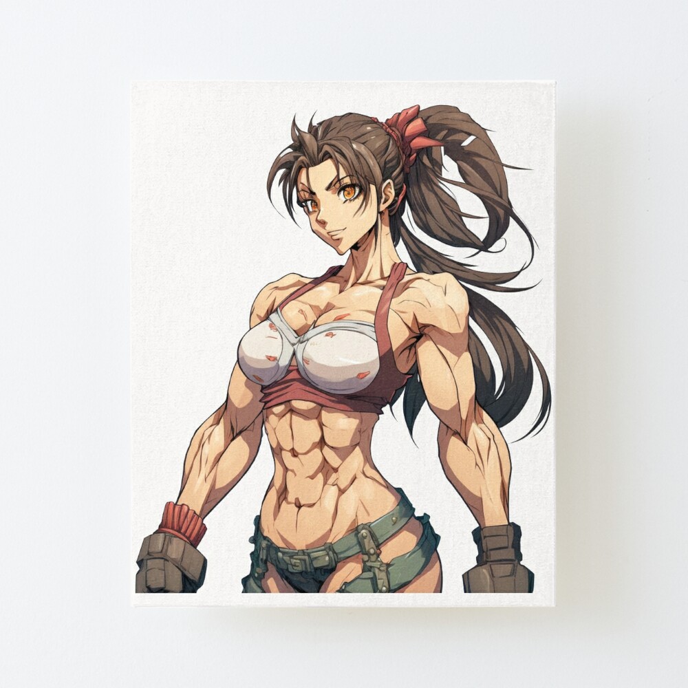 Female abs anime