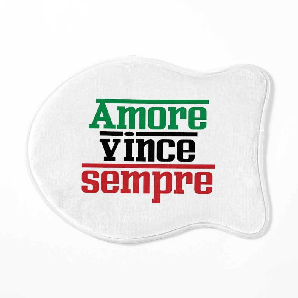Amore Vince Sempre - Love Always Wins - Italian Phrases Poster