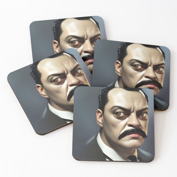Item preview, Gomez Addams as Imagined by an AI designed and sold by Gogmagosh.
