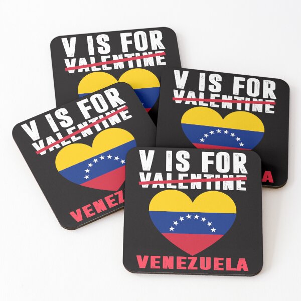 Item preview, V Is For Venezuela Funny Valentine Day Venezuelan Gifts designed and sold by Buyeseoshop.