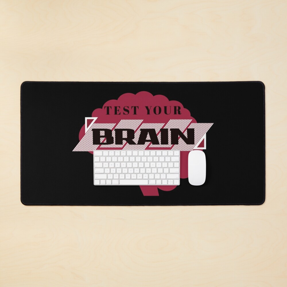 BRAIN TEST Poster for Sale by HMS STORE