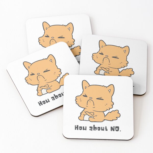 Item preview, how about NO cat designed and sold by Amalia Pop.