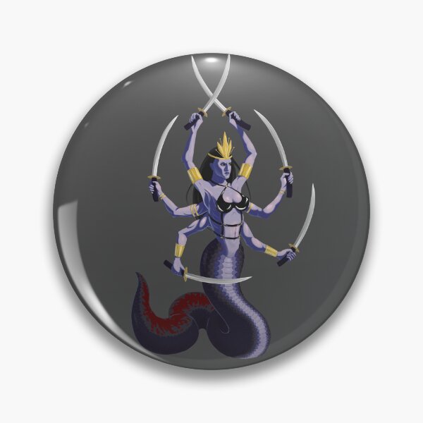 Item preview, Naga Queen from Heroes of Might and Magic 3 designed and sold by alinabeska.