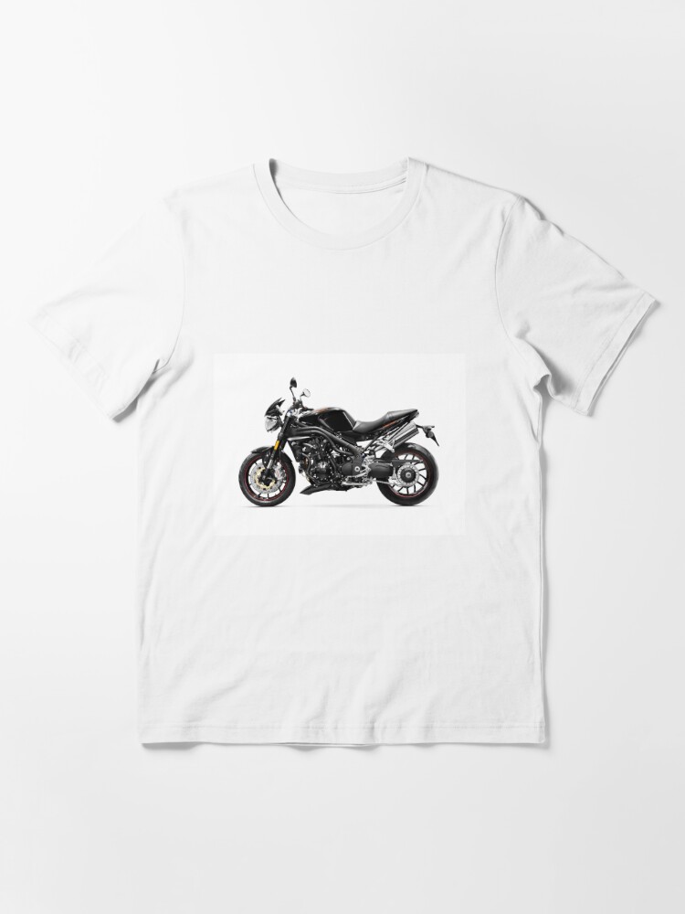 Camiseta «Triumph Speed ​​Triple moto la camiseta» de ArtNudePhotos Redbubble