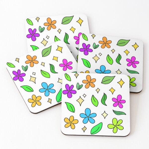 Item preview, Kidcore Bright Flower Pattern designed and sold by Jelly3013.