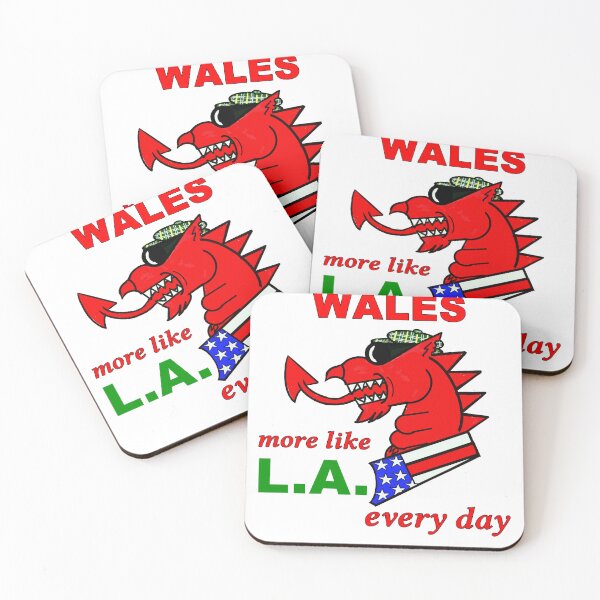 Item preview, WELSH DRAGON WALES MORE LIKE LA EVERY DAY designed and sold by Marni Scofidio Desi9ns.