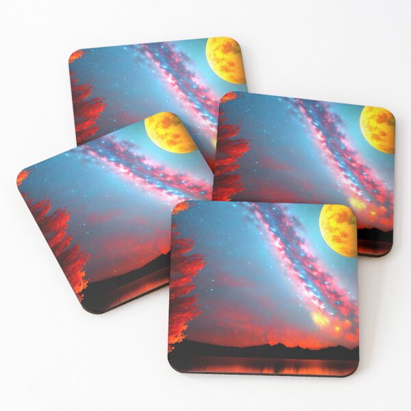 Item preview, Galactic Moonlit Lake View designed and sold by supeart.
