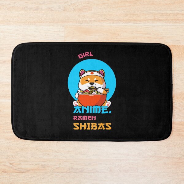 Item preview, Just a girl who loves anime, ramen and shibas designed and sold by Shirt-Expert.