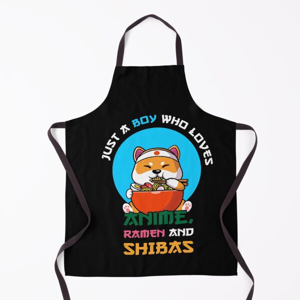 Item preview, Just a boy who loves anime, ramen and shibas designed and sold by Shirt-Expert.