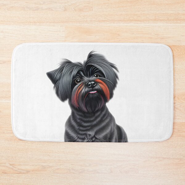 Item preview, Affenpinscher, charcoal drawing, Ai Generated Art  designed and sold by ACC .