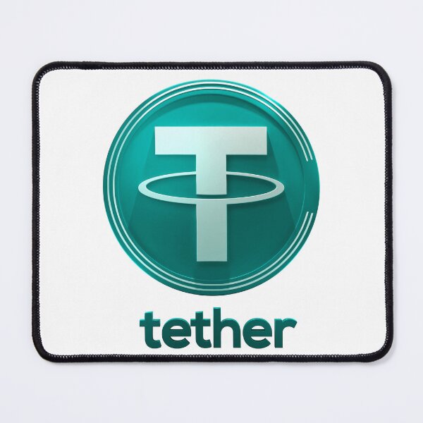 Item preview, Tether logo and coin with font. USDT designed and sold by ColorCube1.