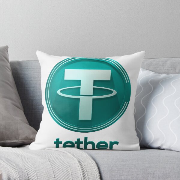 Item preview, Tether logo and coin with font. USDT designed and sold by ColorCube1.