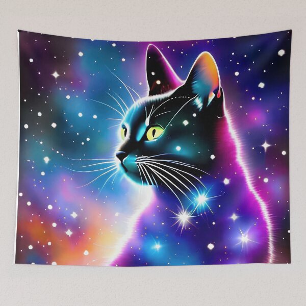 Item preview, Cosmic Nebular Cat designed and sold by AtelierKytsune.