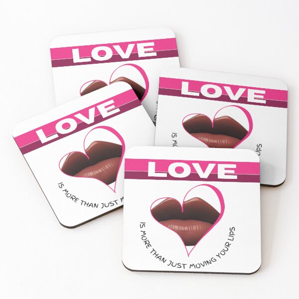 Item preview, Love Is More Than Just Moving Your Lips designed and sold by HanaiPrint.