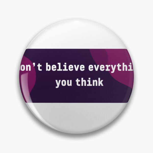 Item preview, Don’t believe everything you think- Sticker designed and sold by thewiki lock.