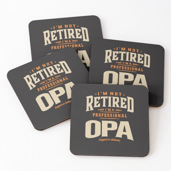 Item preview, I'm Not Retired I'm a Professional Opa Funny Dad Grandpa designed and sold by cidolopez.