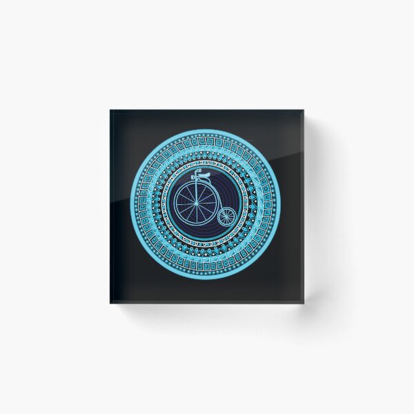 Item preview, Vintage bicycle Mandala designed and sold by paviash.