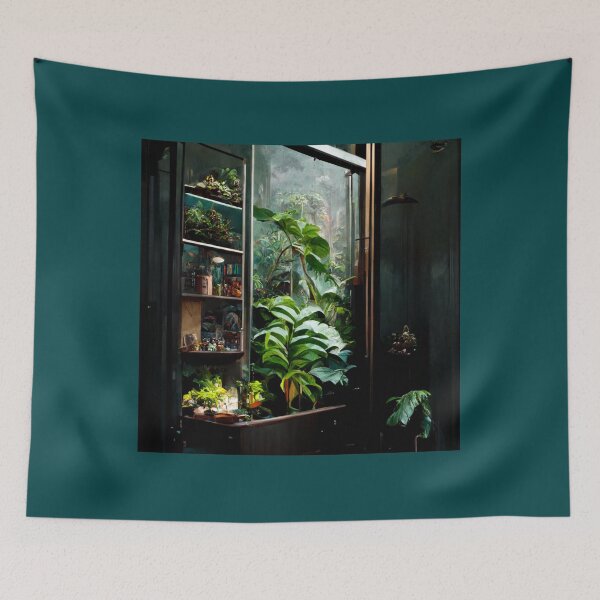 Item preview, Indoor Plant Cabinet Dark Aesthetic  designed and sold by JohnBdaysStore.