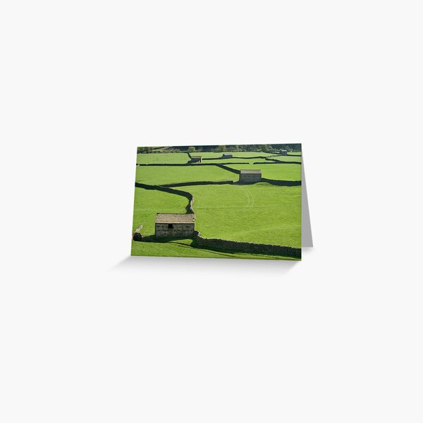 Gunnerside Barns, Swaledale - The Yorkshire Dales Greeting Card