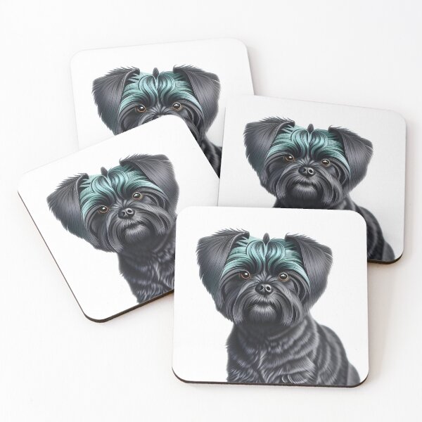 Item preview, Affenpinscher, charcoal drawing, Ai Generated Art  designed and sold by ACC .