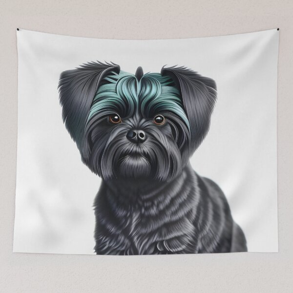 Item preview, Affenpinscher, charcoal drawing, Ai Generated Art  designed and sold by ACC .