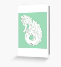 merman Greeting Card