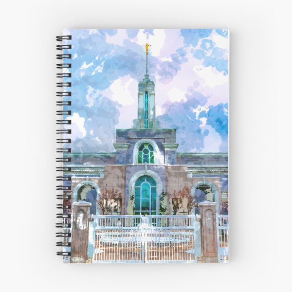 Item preview, Mount Timpanogos LDS Temple Watercolor designed and sold by melodyrosemedia.