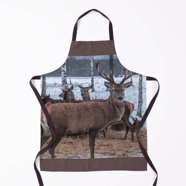 Item preview, Majestic red deer in winter designed and sold by AlbertMi.