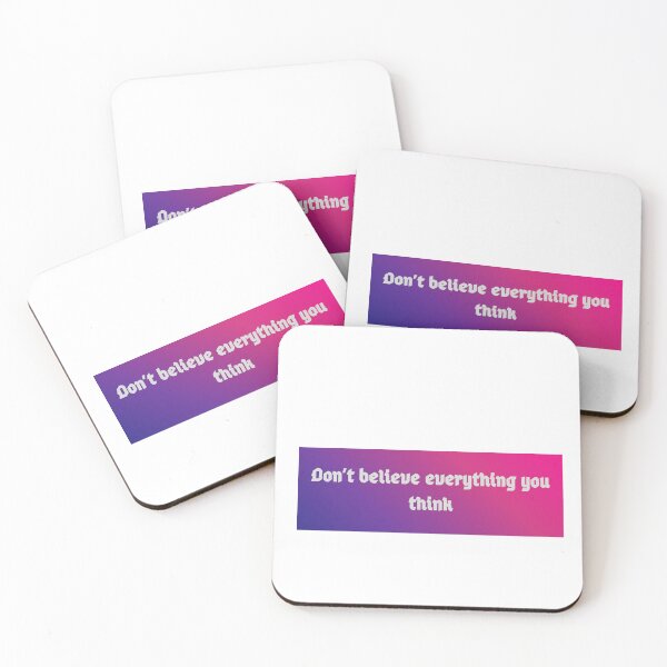 Item preview, Don’t believe everything you think- Sticker designed and sold by thewiki lock.