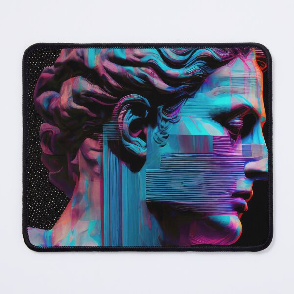Item preview, Glitched marble statue bust #2 designed and sold by Surreal-Inc.