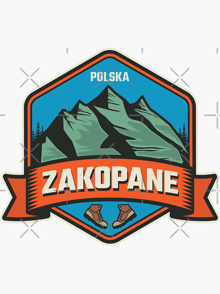 "Zakopane, Poland" Sticker for Sale by studio838 Redbubble