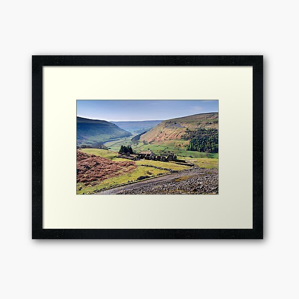 Crackpot Hall near Keld, Swaledale - The Yorkshire Dales Framed Art Print