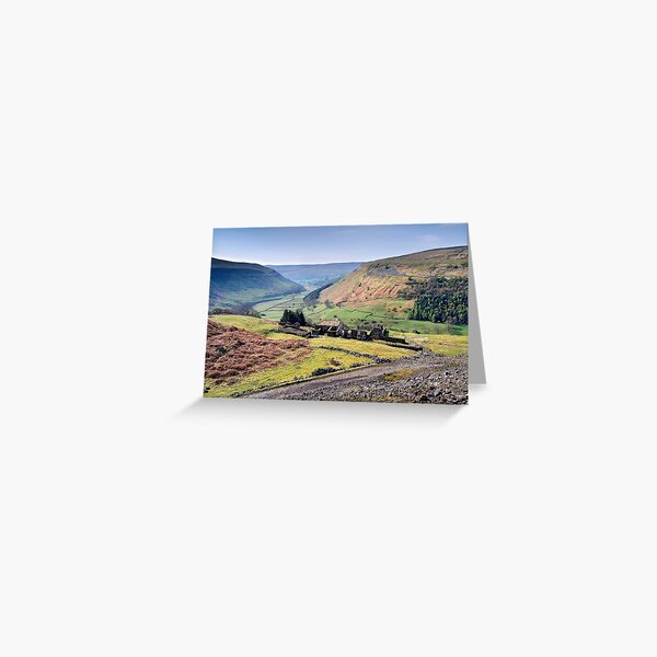 Crackpot Hall near Keld, Swaledale - The Yorkshire Dales Greeting Card