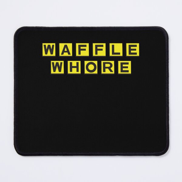 Item preview, WAFFLE WHORE Parody logo for any waffle lover in your house designed and sold by JohnBdaysStore.