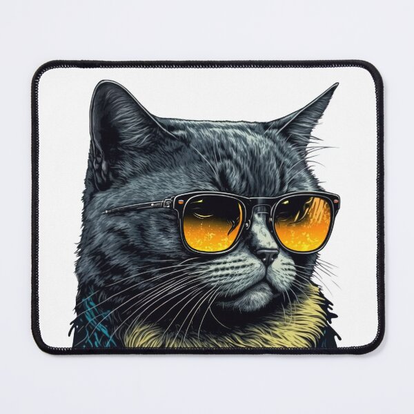 Item preview, Cat Wearing Sunglasses designed and sold by Snazzmatazz.