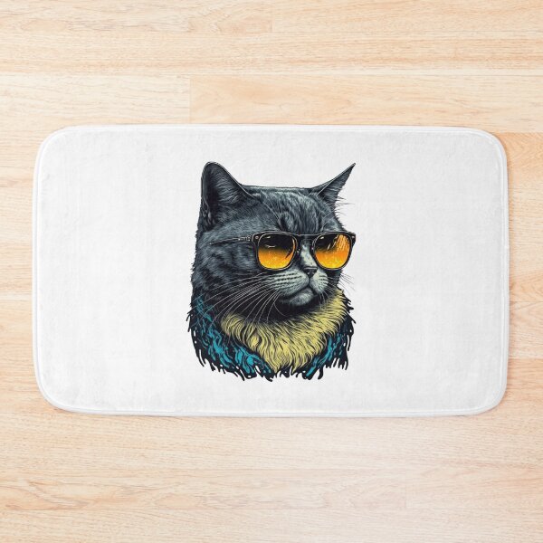 Item preview, Cat Wearing Sunglasses designed and sold by Snazzmatazz.