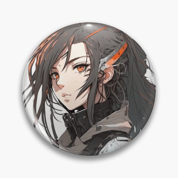 Item preview, anime style cyberpunk style soldier designed and sold by sammgdesign.