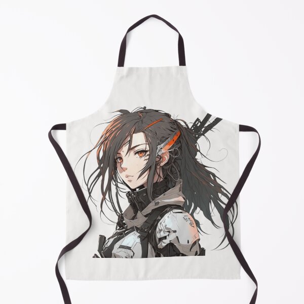 Item preview, anime style cyberpunk style soldier designed and sold by sammgdesign.