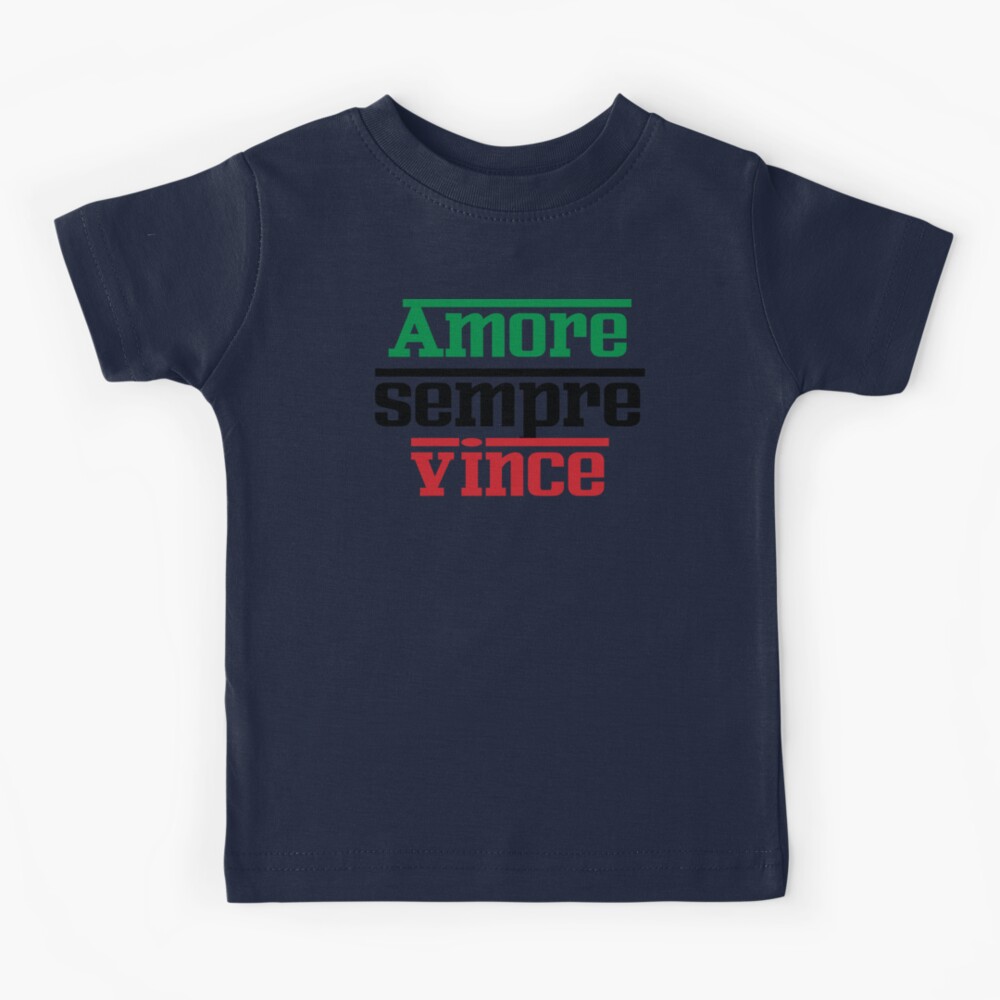 Amore Vince Sempre - Love Always Wins - Italian Phrases Mounted