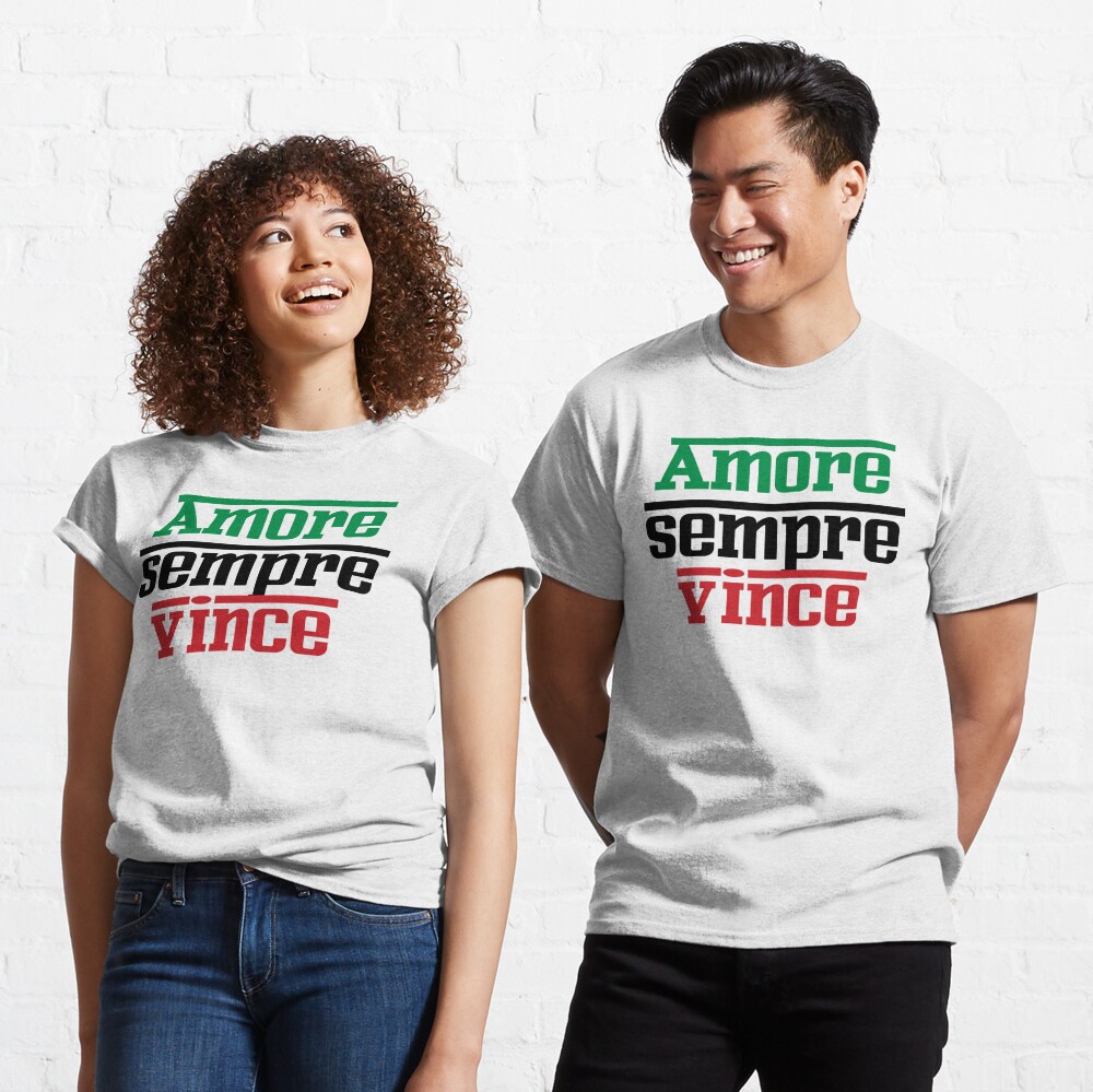 Amore Vince Sempre - Love Always Wins - Italian Phrases Mounted