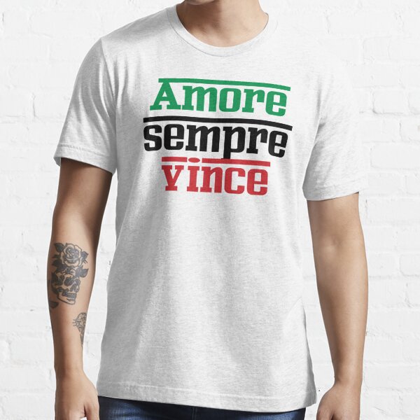 Amore Vince Sempre - Love Always Wins - Italian Phrases Mounted