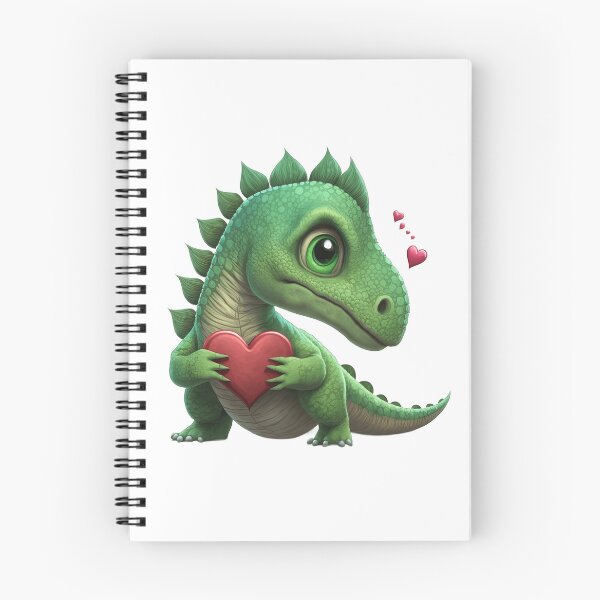 Item preview, Cute Valentine's Day Dinosaur designed and sold by Snazzmatazz.