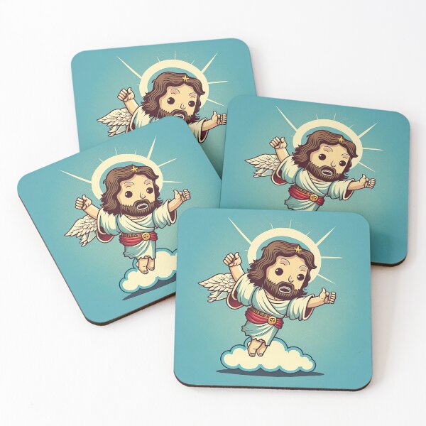 Item preview, Jesus Christ Cute Drawing Illustration designed and sold by unrealartwork.